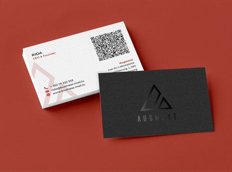 Photo du projet de carte de visite Augment